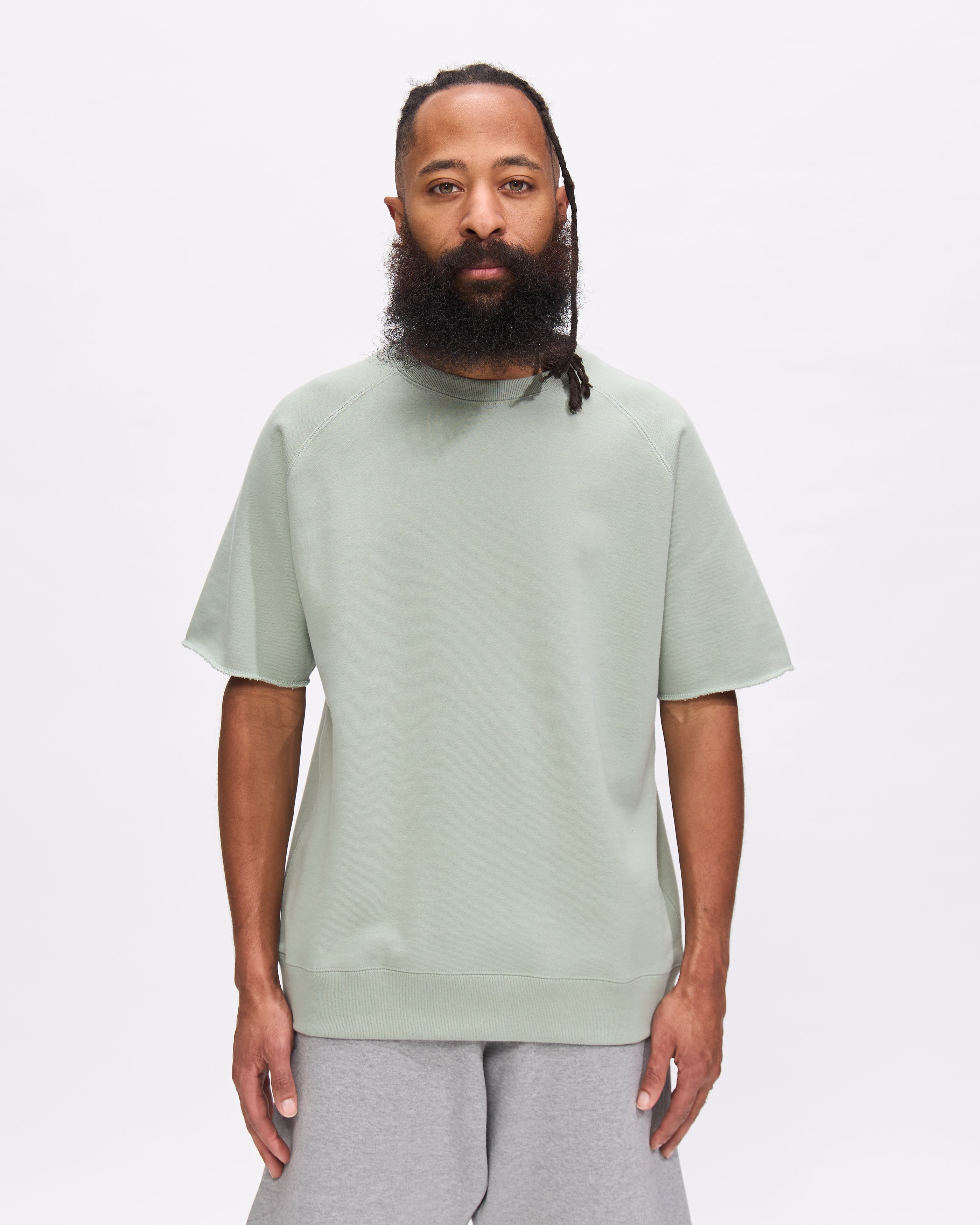 Tシャツ・カットソー Beams Plus \"Crew Thermal 30\" T-shirt Grey BEAMS PLUS BEAMS PLUS Thermal 30//- (T-shirts, cut and sewn