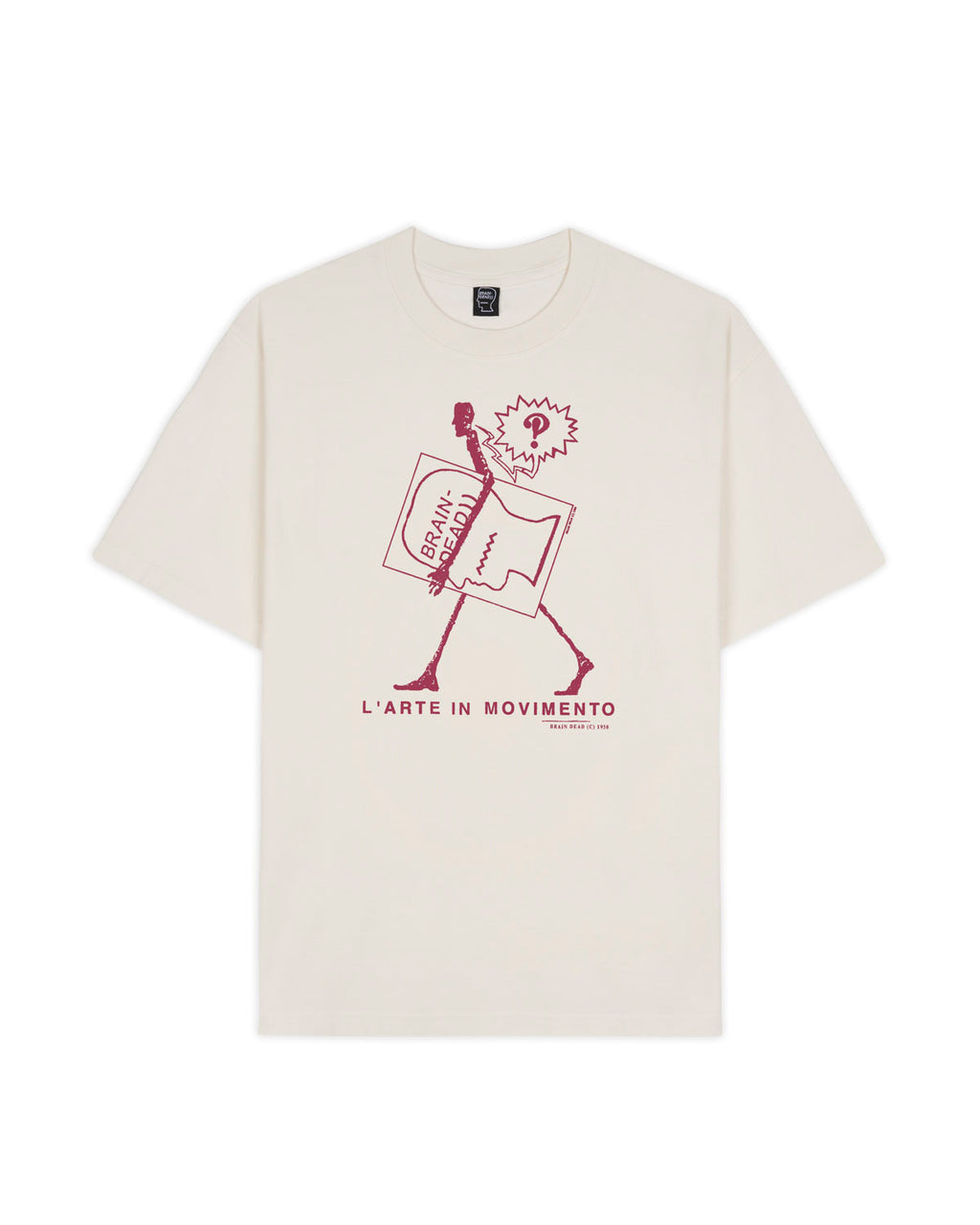 Movimento T-Shirt in Cream