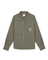 Brooks Brothers California Check Oxford Button Up Shirt in Green