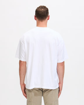 Bueno Tito Tee in White Homme Essentials 