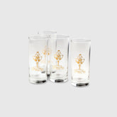 Carhartt Please Glass Set in Clear / Gold