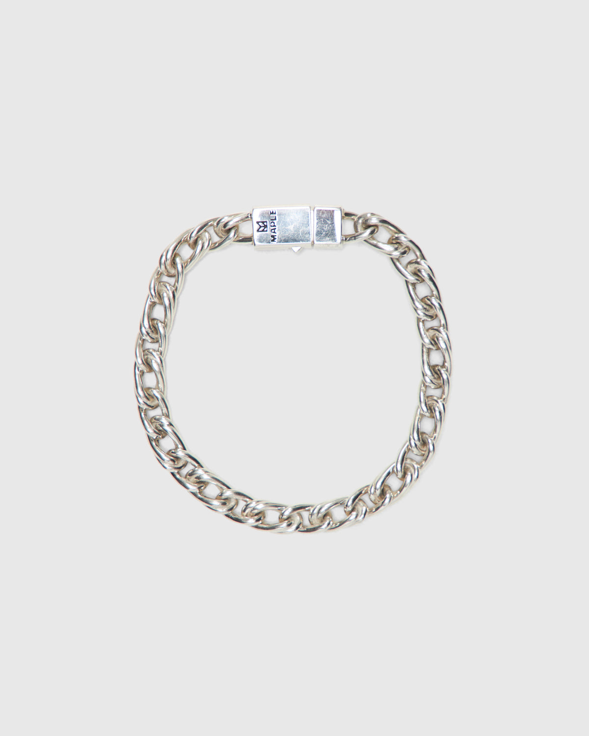 Double Link Bracelet in Silver 925