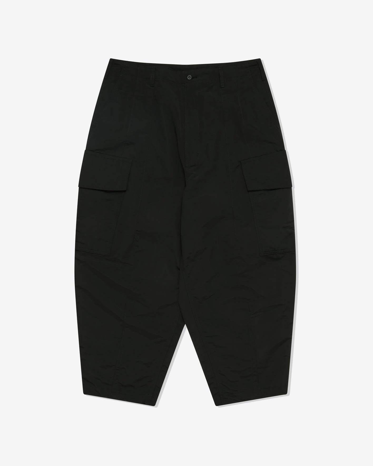 Wide Leg Cargo Pants in Black