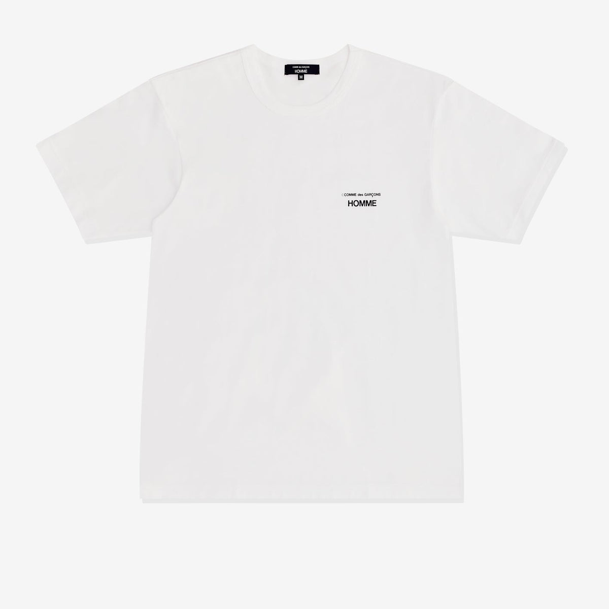 Comme de Garçons Homme Printed T-Shirt in White | Homme Essentials
