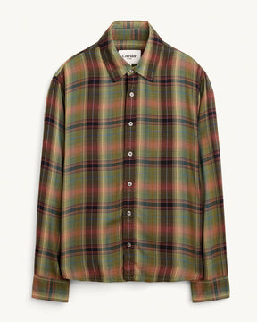 Homestead LS in Army Plaid