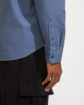 Carhartt WIP Bolton Shirt Hudson Blue Homme Essentials