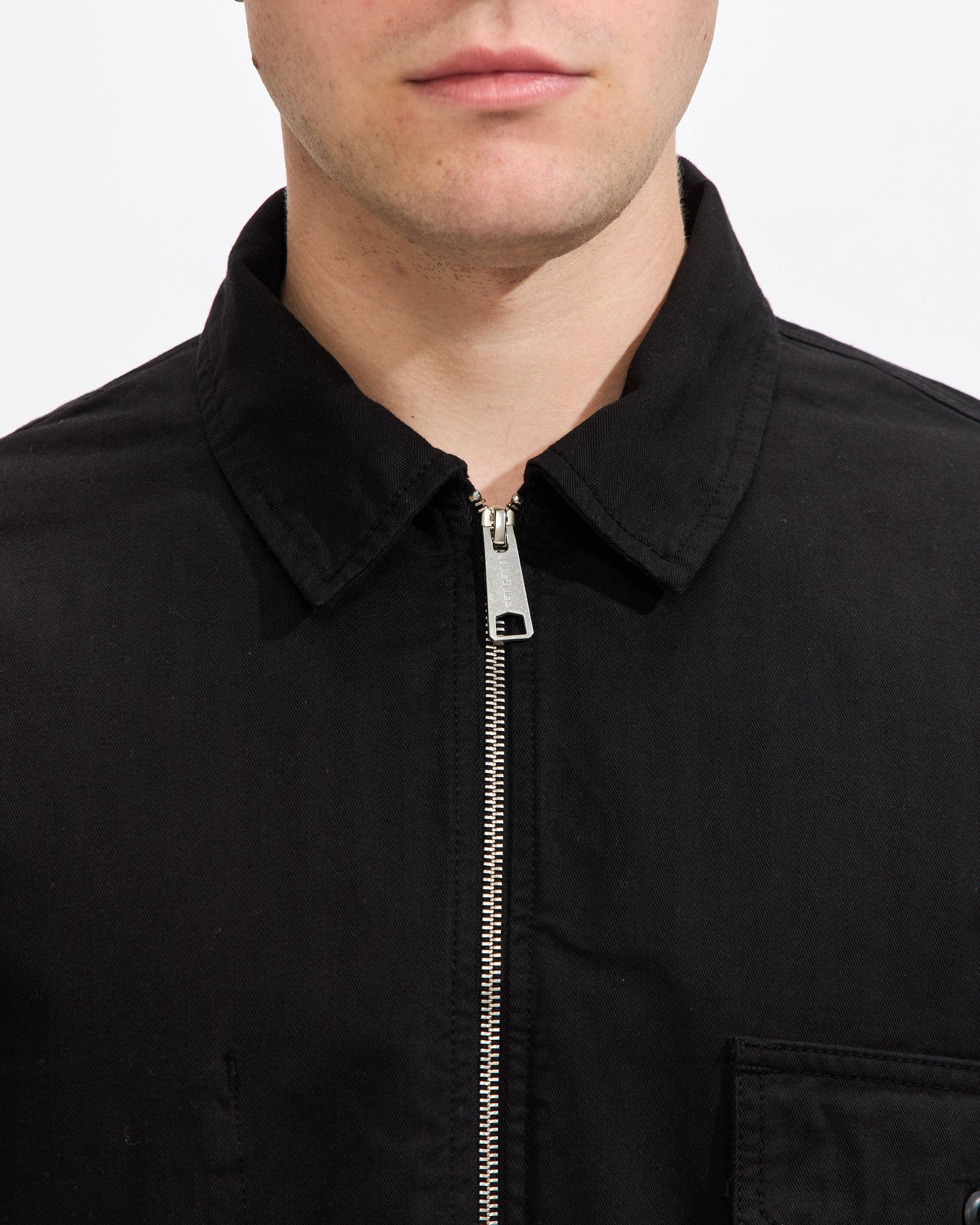 Carhartt WIP Rainier Shirt Black Homme Essentials