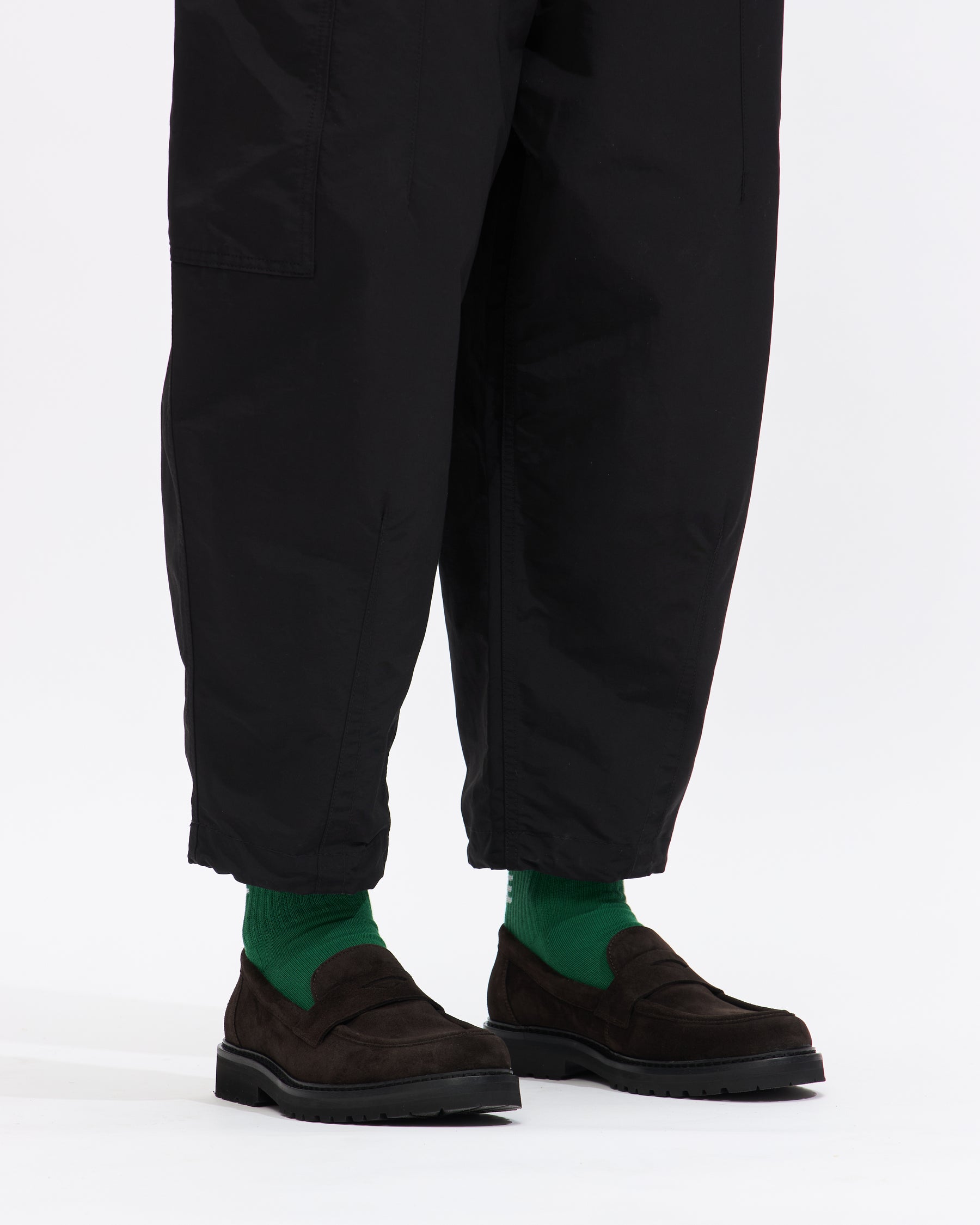 Wide Leg Cargo Pants in Black