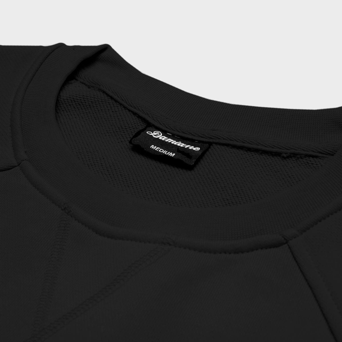 Crewneck Sweatshirt in Black