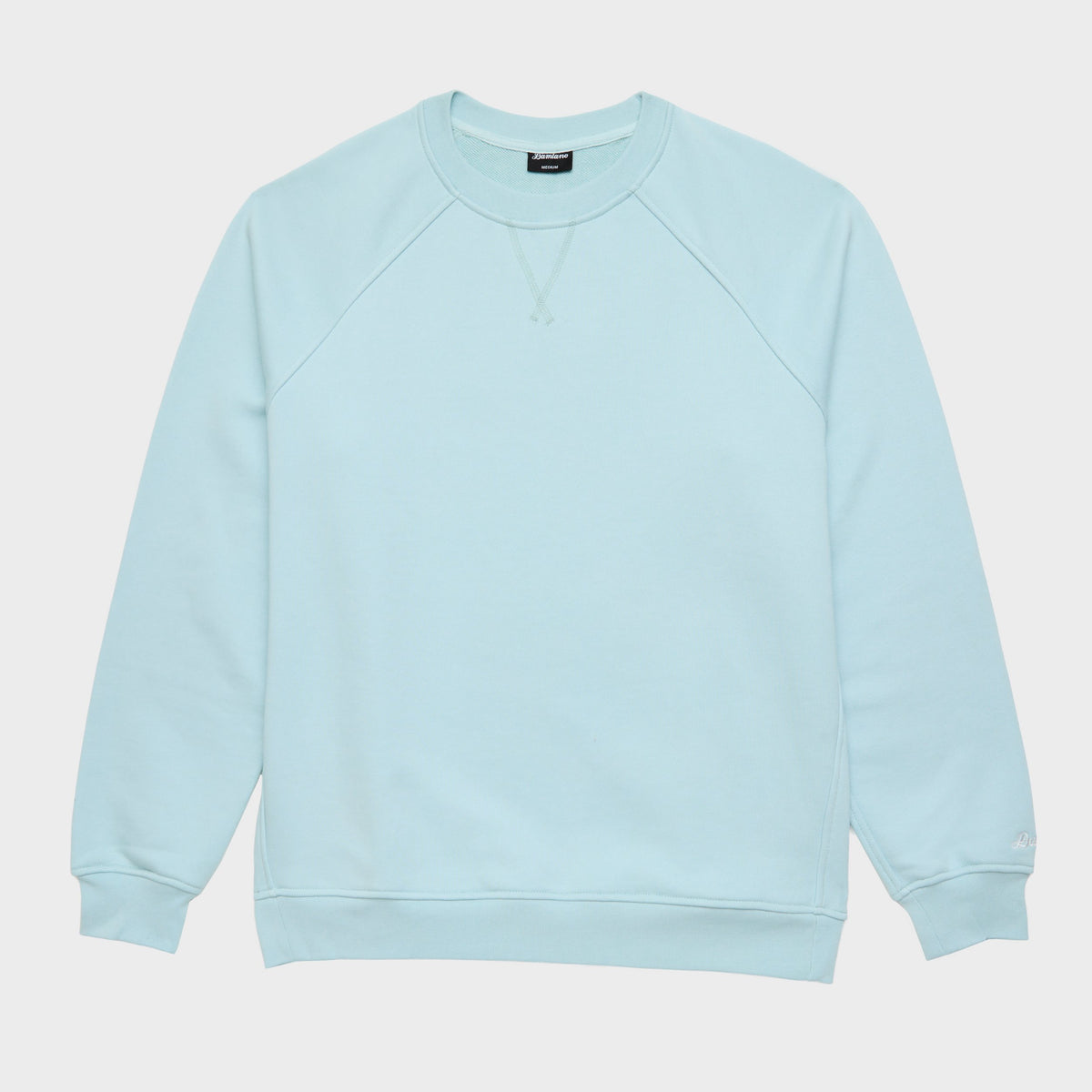 Crewneck Sweatshirt in Powder Blue