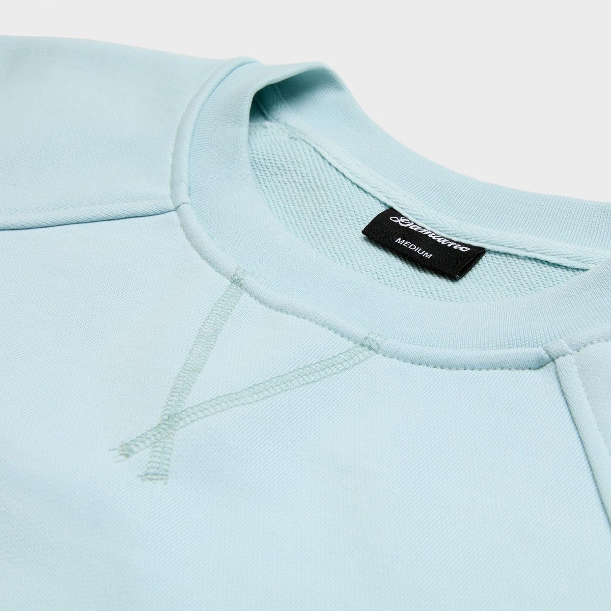 Crewneck Sweatshirt in Powder Blue
