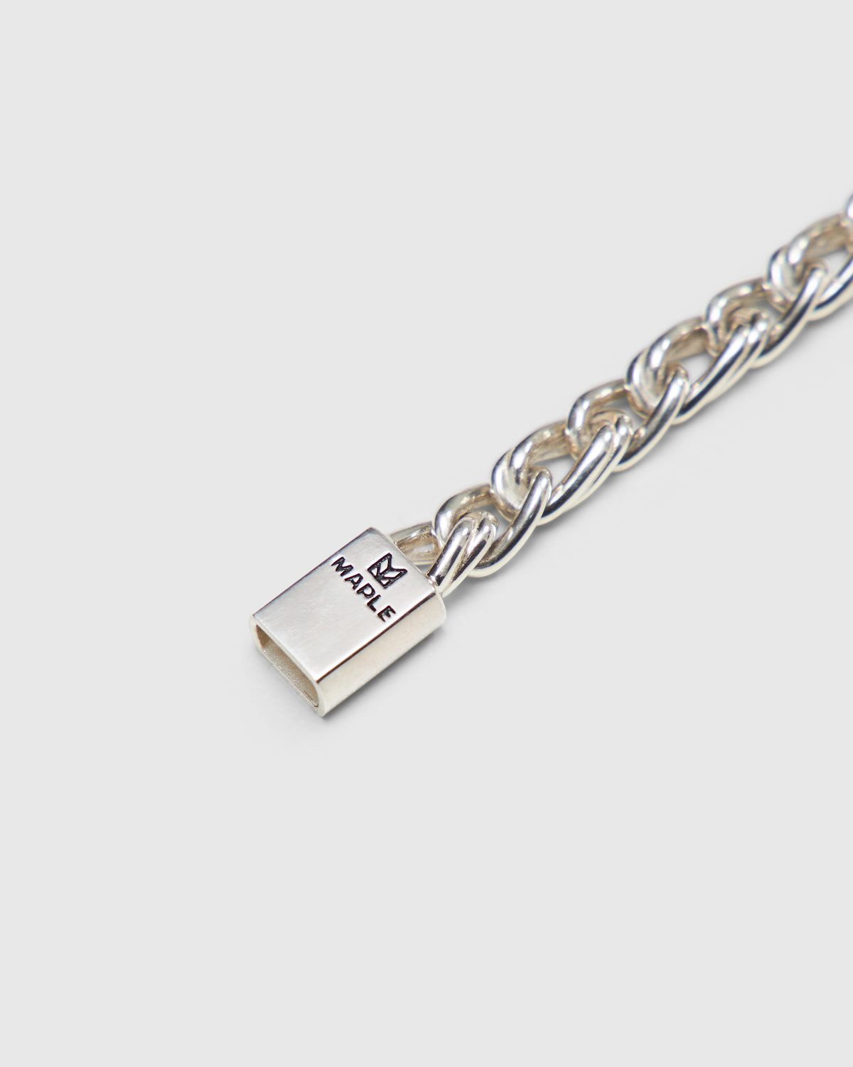 Double Link Bracelet in Silver 925