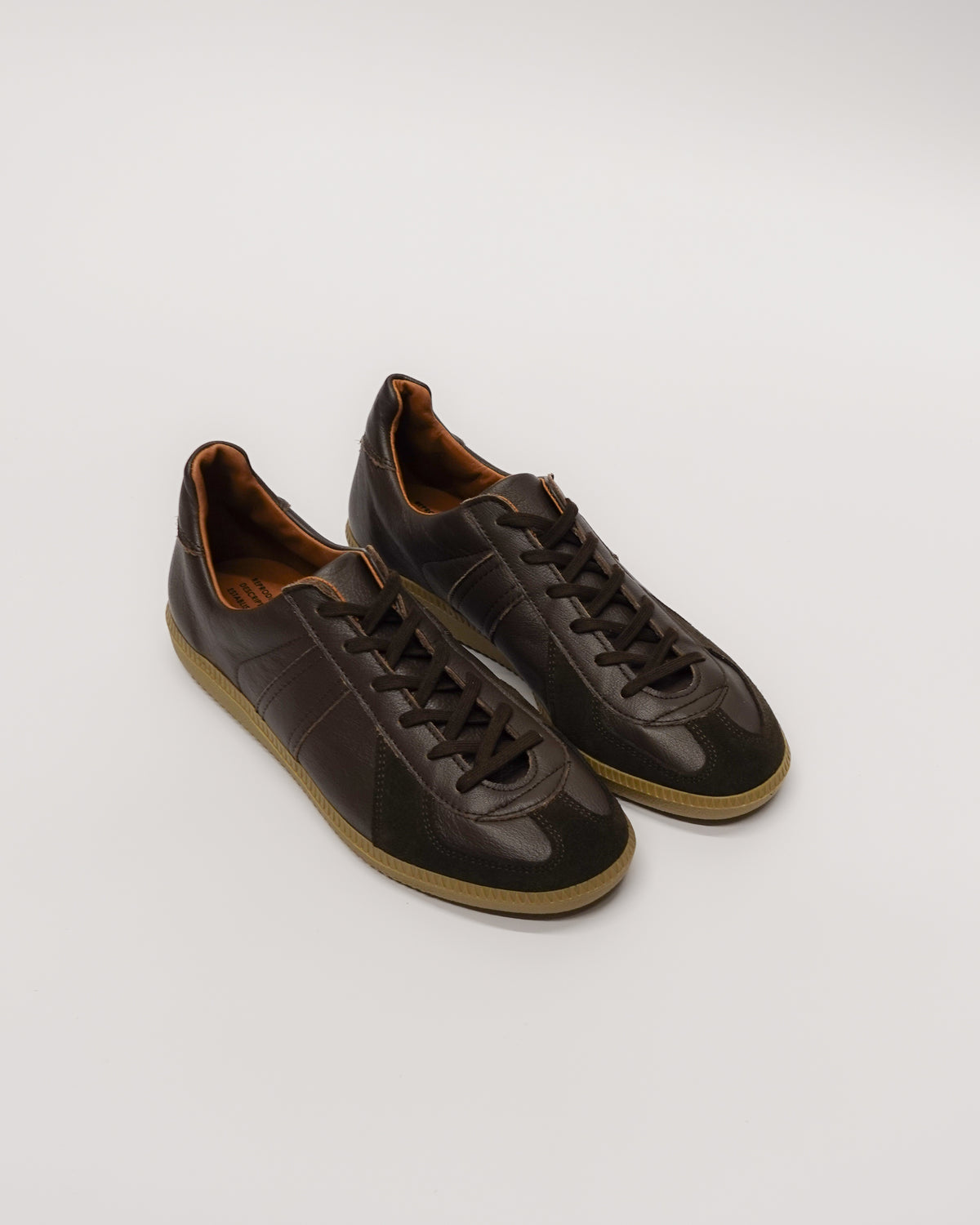 German Military Trainers 1700L in Dark Brown