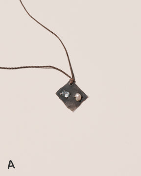 Spee x Homme Two-Stone Tag Pendant