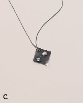 Spee x Homme Two-Stone Tag Pendant