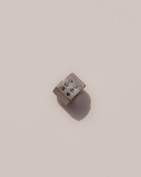 Homme x Spee  Six Square Band Ring