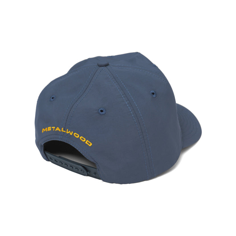 Fore-Tex 5-Panel Snapback Hat in Navy