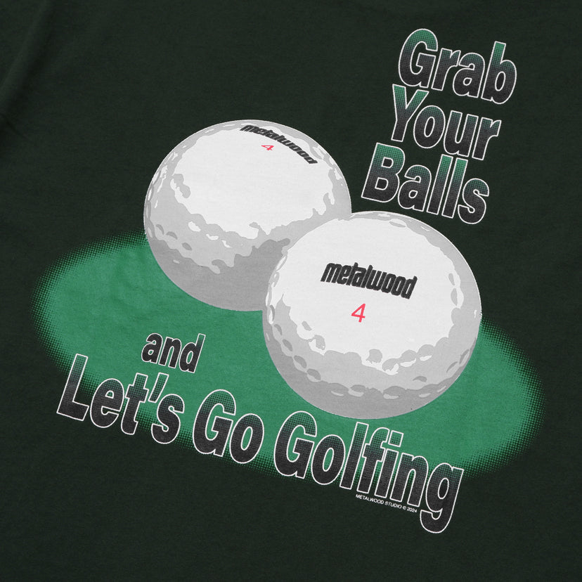 Grab Your Balls T-Shirt in Spruce