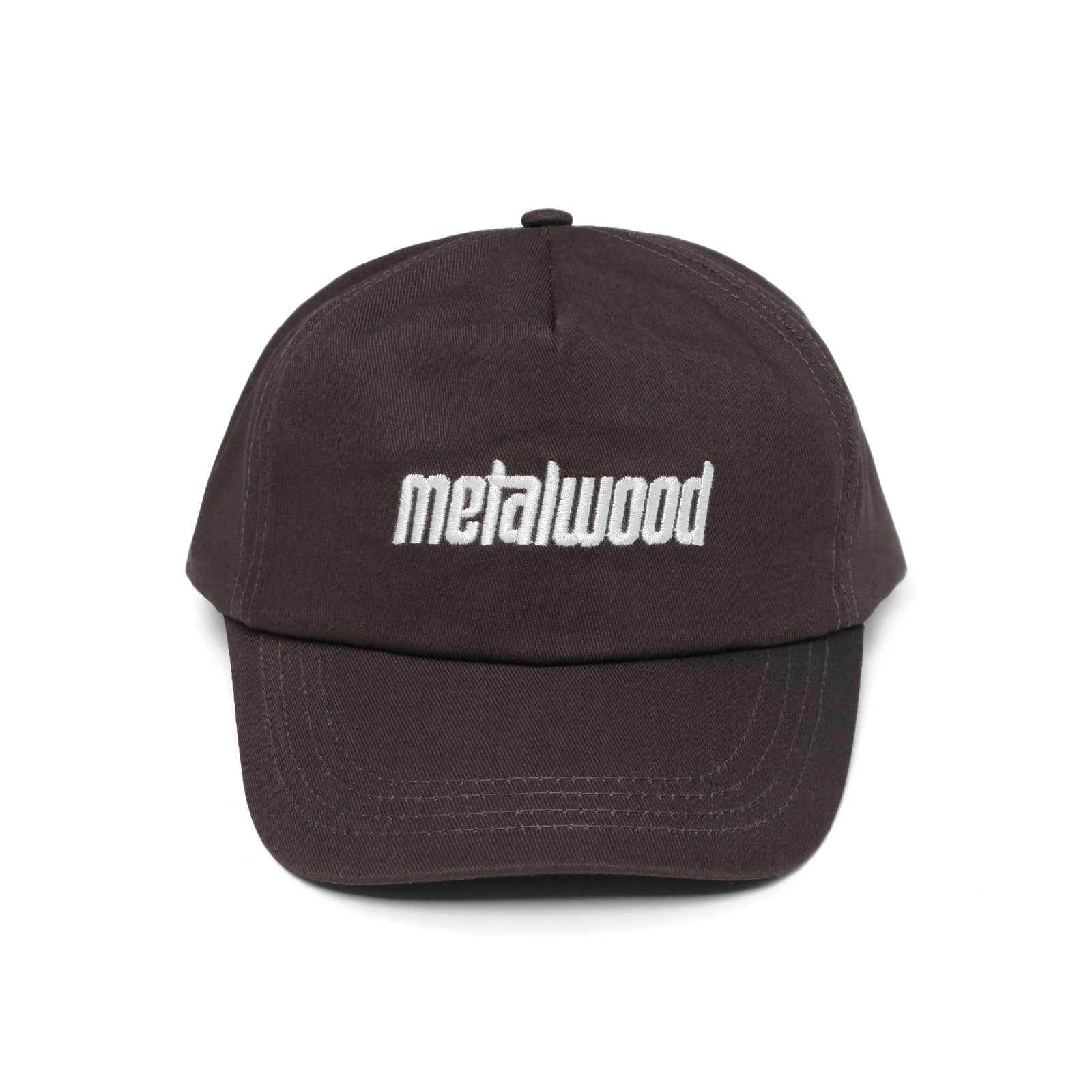Metal Logo 5-Panel Ht in Brown