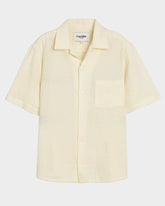 Double Cloth SS Shirt in Natural