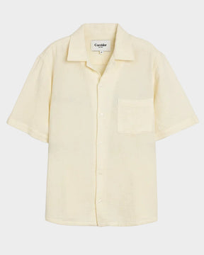 Double Cloth SS Shirt in Natural