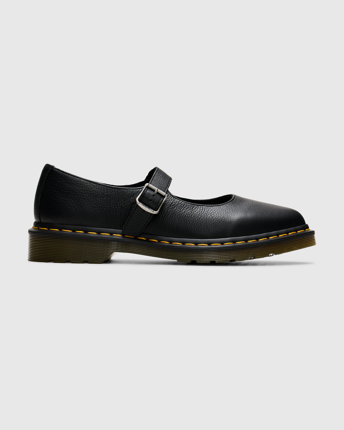 Dr. Martens Elphie Virginia Leather Mary Jane Shoes in Black Homme Essentials 