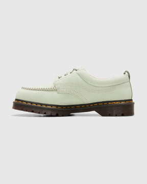Dr. Martens Lowell Buttersoft Leather Moc Toe Shoes in Sage Green| Homme Essentials Dr. Martens Lowell Buttersoft Leather Moc Toe Shoes in Sage Green| Homme Essentials