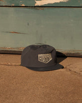Chronograph Nylon Hat in Petrol Blue