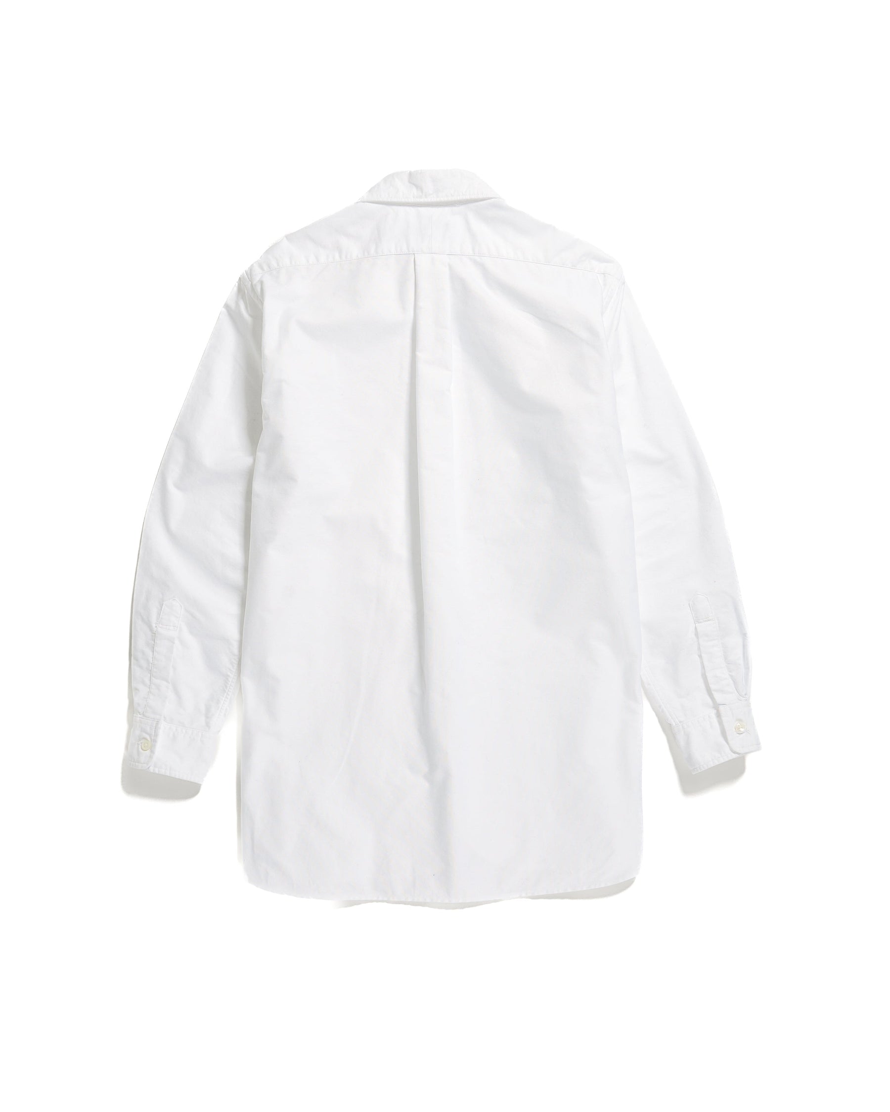 19th Century BD Shirt in White Cotton Oxford