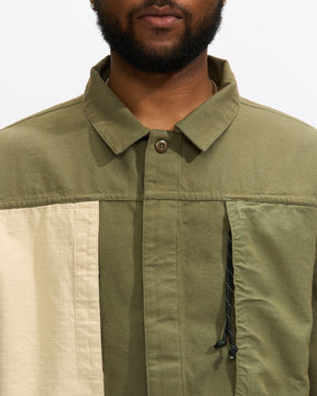 Earth/Studies MS-120 Shift Jacket in Olea Homme Essentials 