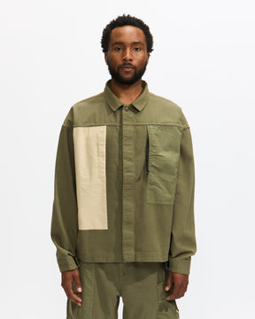 Earth/Studies MS-120 Shift Jacket in Olea Homme Essentials 