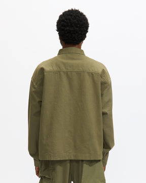 Earth/Studies MS-120 Shift Jacket in Olea Homme Essentials 