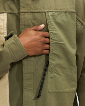 Earth/Studies MS-120 Shift Jacket in Olea Homme Essentials 
