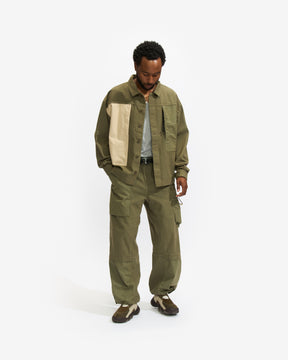 Earth/Studies MS-120 Shift Jacket in Olea Homme Essentials 