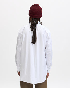 Engineered Garments 19 Century BD Shirt in White 100's 2Ply Broadcloth Homme Essentials