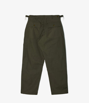 Fatigue Pant in Olive Heavyweight Cotton Ripstop