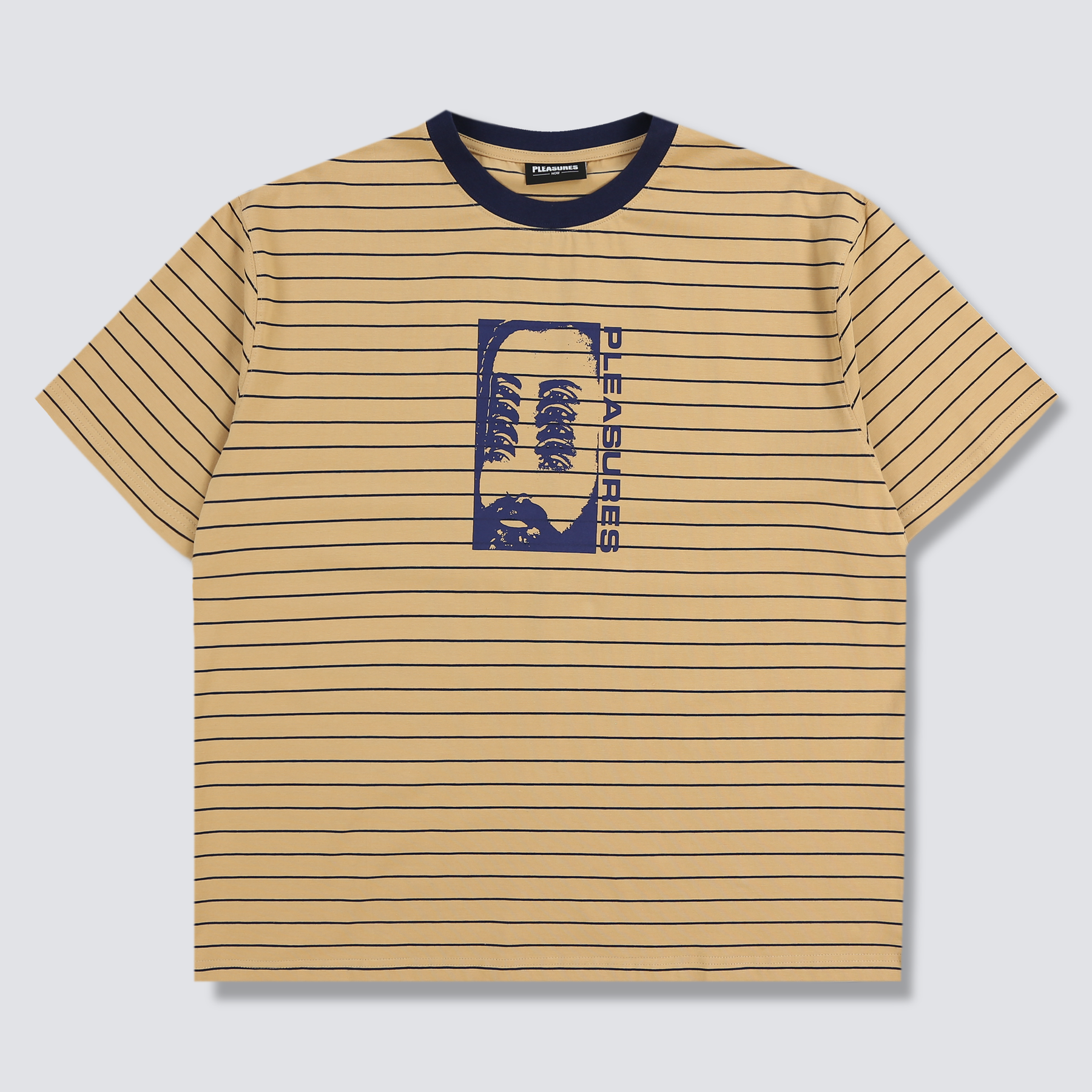 Foresight Striped Shirt in Tan