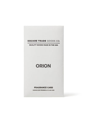 Orion Fragrance Card