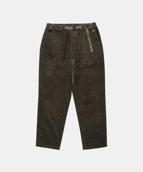 Gramicci Corduroy Loose Tapered Ridge Pant in Olive Green