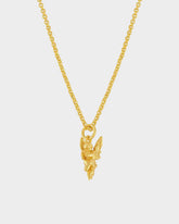 Gold Cherub Necklace
