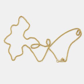 Gold Wheat Chain Necklace