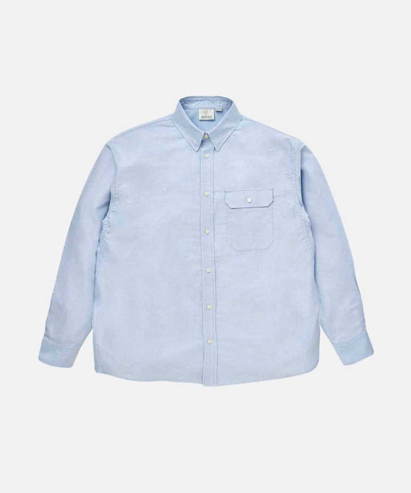 Oxford Button Down Stance Shirt in Sky Blue