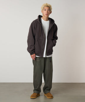 El Cap Canvas Hooded Jacket in Umber