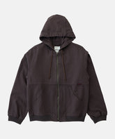 El Cap Canvas Hooded Jacket in Umber