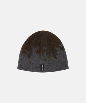 Mohair Splatter Beanie in Slate Splatter