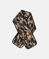 Thermal Fleece Scarf in Bark Camo