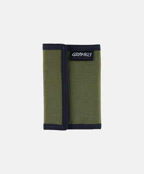 Velcro Wallet in Olive