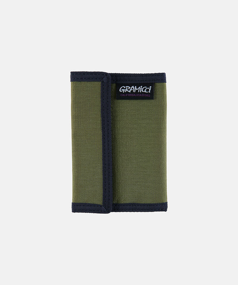 Velcro Wallet in Olive
