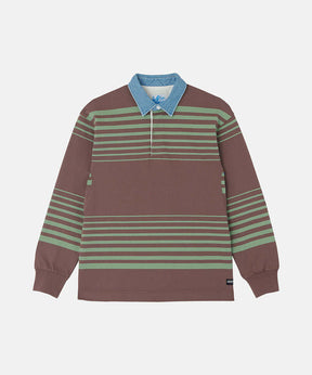 Langdon Rugby Shirt in Peppercorn