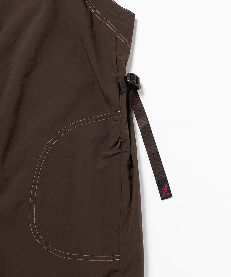 Nylon Dress in Chocolate